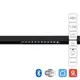Трековый светильник линейный светодиодный Arte lamp A4694pl-1bk 12 Вт 3 м² цвет черный
