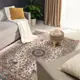 Ковер полипропилен Шахреза D206KМ 240x330 см цвет кремовый