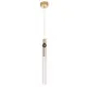 Светильник подвесной светодиодная Crystal lux 0371/201 2 м² нейтральный белый свет цвет жёлтый/золотой