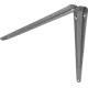 Кронштейн Normo 25x30 см нагрузка до 20 кг цвет серый