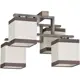 Светильник настенно-потолочный TK Lighting Lea 409 Lea gray 4 цвет коричневый