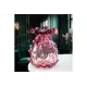 Ваза Elan gallery стеклянная бордовая 19 см