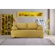 Диван Ramart design Биг-бен 80524468 192x95x103 см велюр цвет желтый