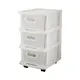 Комод Keeplex Kl379522048 3 ящика 37x30x52 см пластик цвет белый