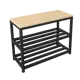 Полка для обуви Redford 70x54.5x30 см 3 полки сталь цвет дуб молочный