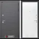 Входная дверь Labirintdoors Ривер П-24 правый 205x96см белый софт/графит софт