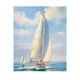 Картина на холсте Fbrush Парусник 40x50 см