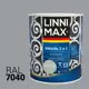 Грунт-эмаль по ржавчине 3 в 1 Linnimax цвет серый полуматовый 0.75 л