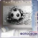 Фотообои бумажные Postermarket 180x119 см Футбольный мяч WM-406NL