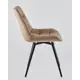 Стул Myfar Феникс 51x84x55 см велюр цвет капучино