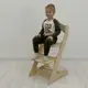 Растущий стул для детей "Компаньон" №1 прозрачное масло