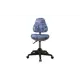 Офисное кресло Бюрократ KD-2 59x58x32 см текстиль цвет серый/ темно-синий