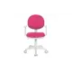Офисное кресло Бюрократ CH-W356AXSN 59x28x58 см текстиль цвет розовый