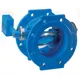 Клапан обратный поворотный Dn.ru VCD1313E-F Ду300 Ру10-16 чугун