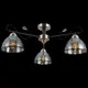 Люстра потолочная Illumico Il0251-3csq-79 bk ab 3 лампы 6 м² цвет бронза