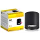 Светильник точечный накладной Iek Lt-upb0-4014-gx53-1-k02 3 м² цвет черный