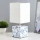Настольная лампа Risalux сафари E14 40 Вт 12.5x12.5x29 см gmv-0227 9705520 цвет разноцветный