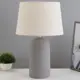 Настольная лампа Risalux малика E27 40 Вт 28x28x44см gmv-0291 9724577 цвет серый/серебристый