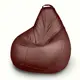 Кресло-мешок Bean joy XXXL 95x130x95 см цвет коричневый