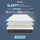 Матрас Darwin Sleepy 160x200x12 см беспружинный, двуспальный