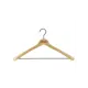 Плечики Attribute hanger 4.5x24x44.5 см дерево/металл цвет бежевый