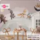 Фотообои флизелиновые Barton Wall 500x270 см Животные Луна Звезды K295-P