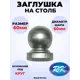 Кованый элемент Royal Kovka Заглушка на столб Шар диам. 60 мм. вн. размер под диам. 60 мм. металл 0.8 мм