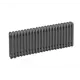 Радиатор трубчатый Rifar Tubog TUB 3037-22TI DV1 300/107 22 секции нижнее подключение сталь серый