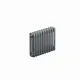 Радиатор трубчатый Rifar Tubog TUB 3037-10TI 300/107 10 секций боковое подключение сталь серый