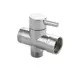 Дивертор для смесителя Санакс 6 см 1/2"x3/4" цам цвет хром