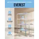 Стеллаж Everest 100x200x60 см металл цвет серый нагрузка на полку до 125 кг