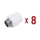 Муфта комбинированная Aqualink 1"x15 мм ВП-НР полипропилен 8 шт