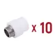 Муфта комбинированная Aqualink 1"x15 мм ВП-НР полипропилен 10 шт