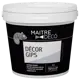 Краска с эффектом гипса Maitre Deco Décor Gips 1 л цвет белый