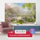Фотообои флизелиновые Первое ателье 200x130 см Пейзаж парка с замком в лучах солнца pw28595-2