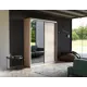 Шкаф-купе Мебельная компания Е1 Экспресс 240x120x45 см ЛДСП цвет ясень шимо светлый