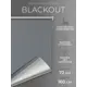 Рулонная штора Lm decor Симпл 72x160 см цвет графит