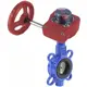 Затвор дисковый поворотный Dn.ru D050-13064 Ду40 Ру16 1 1/2" 120° сталь
