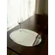 Салфетка под столовые приборы DeНастия E000601 33x44 см ПВХ цвет серебряный