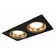 Комплект точечных светильников встраиваемых светодиодных Ambrella light Xc7636005 2 м² цвет черный