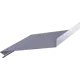 Отлив 2000x50 мм 0.4 мм RAL 7024