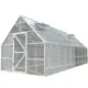 Теплица английская Upforming Челси 3x8x3м Classic белый RAL 9003