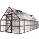 Теплица английская Upforming Челси 3x8x3м Classic коричневый RAL 8017