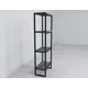 Стеллаж Weldwood 63.5x180x34.5 см 4 полки металл цвет светло-серый