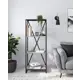 Стеллаж Weldwood 60x151x30 см 4 полки металл цвет светло-серый