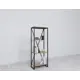 Стеллаж Weldwood 60x151x30 см 4 полки металл цвет ясень