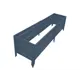 Грядка оцинкованная Upforming 200x50x45 см 5010 синий