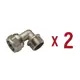 Угол комбинированный 90° Aqualink 1/2"x16 мм НР латунь k18767