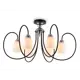 Люстра потолочная Ambrella light Traditional Tr3121 6 ламп 18 м² цвет черный, хром