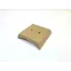 Накладка на бревно для розетки/выключателя Cleverwood D240 мм наружного монтажа